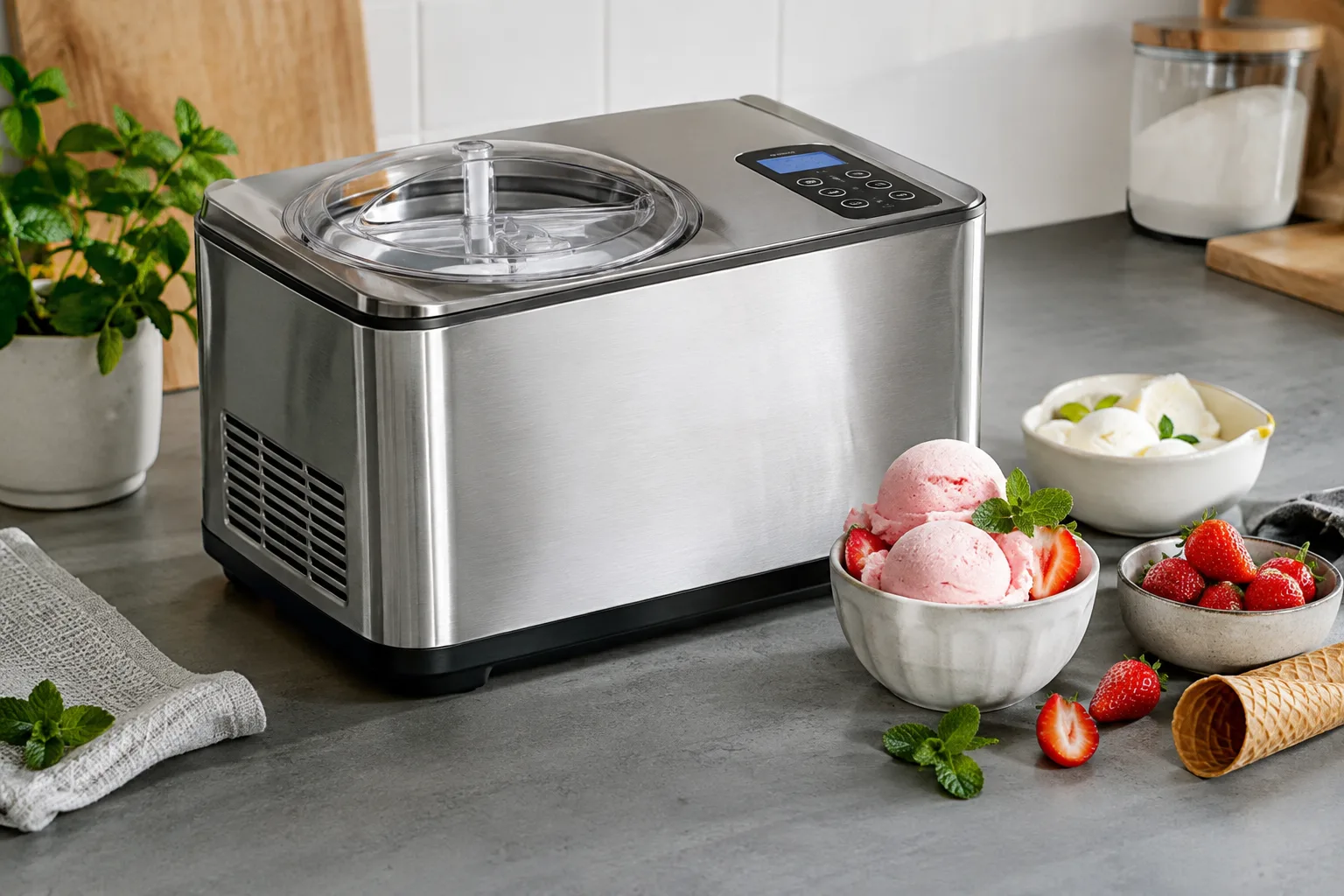 Eismaschine bis 200 Euro: Die wichtigsten Kriterien fuer den Kauf